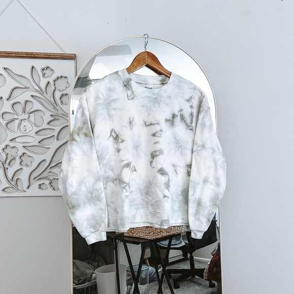 Madewell Tie-Dye Cotton Swing Crewneck - Picture 5 of 7
